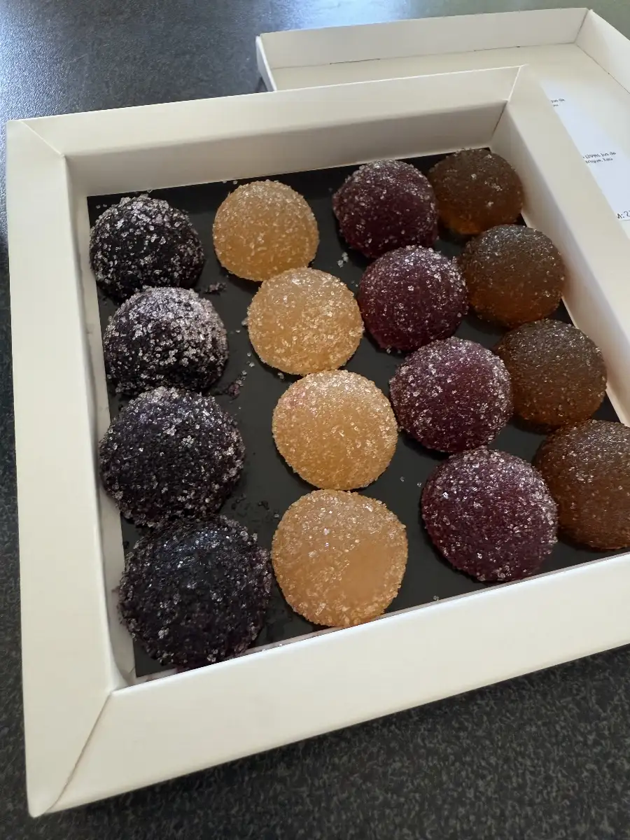 Coffret pâte de fruit